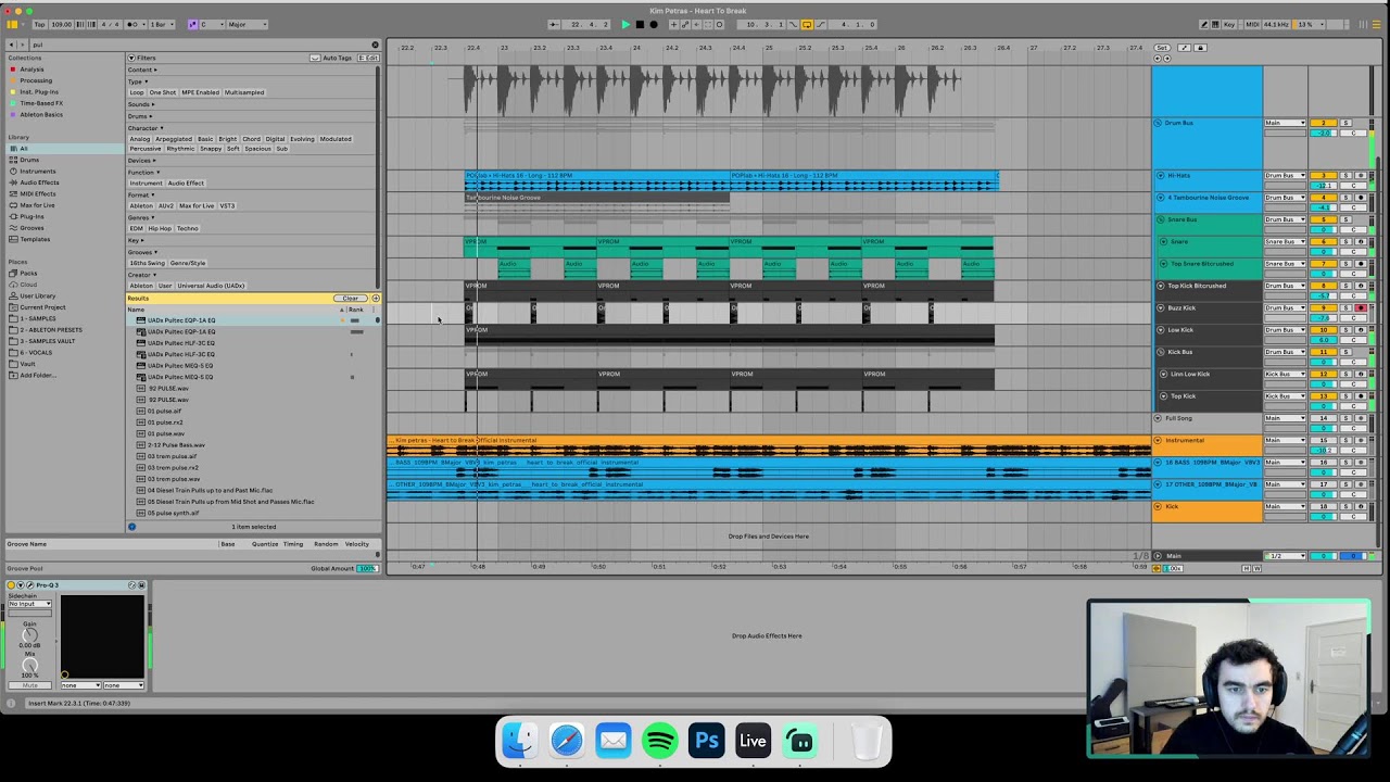 Making dirty Pop Drums like Cirkut (Kim Petras)