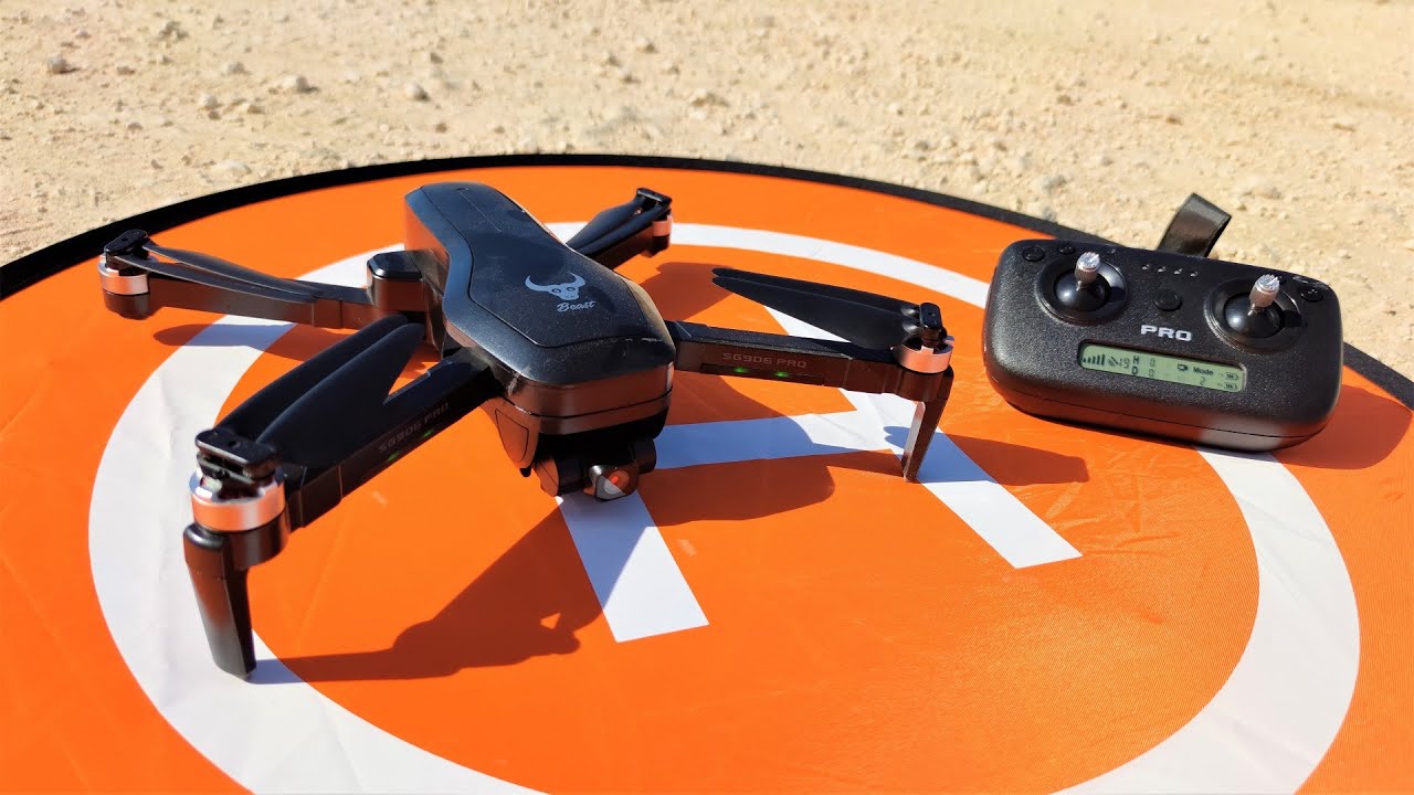 PROVA DI VOLO del MIGLIOR DRONE A BASSO COSTO... PERFETTO PER I PRINCIPIANTI! | ZLRC SG906 PRO BEAST
