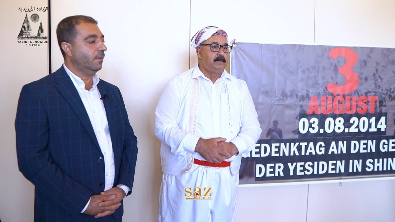 Remembering Yazidi genocide in Pforzheim 03/08/2014إحياء الذكرى التاسعة للإبادة الجماعية الأيزيدية