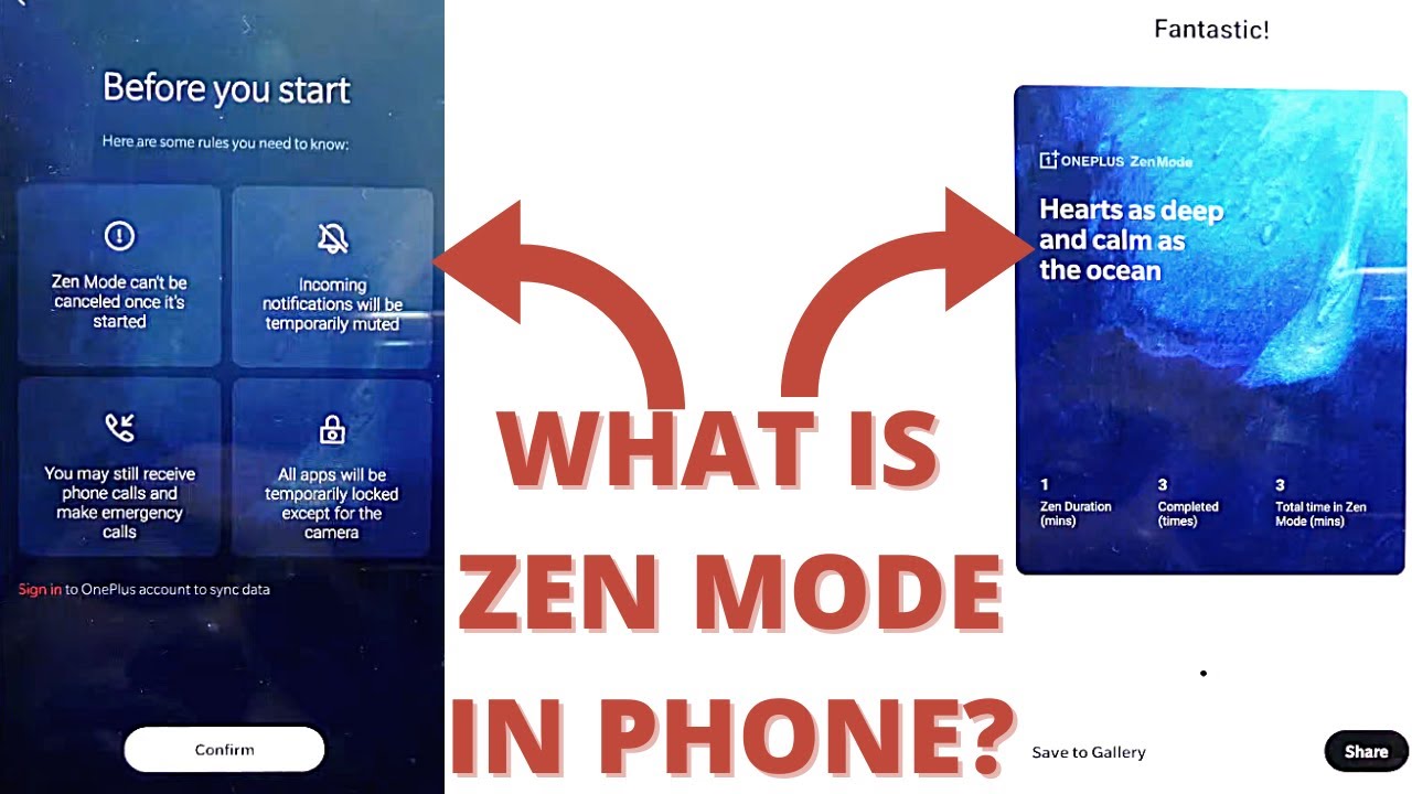 What is Zen Mode on OnePlus Phone- How to Use it