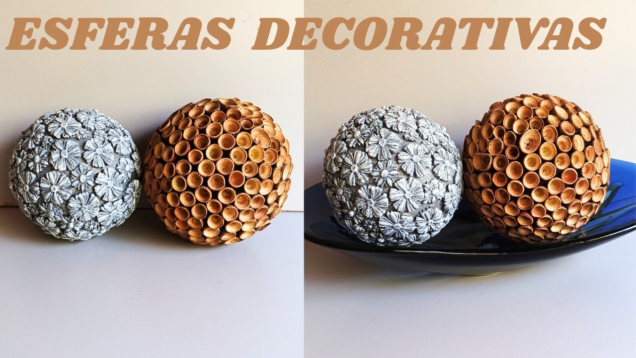 ESFERAS DECORATIVAS