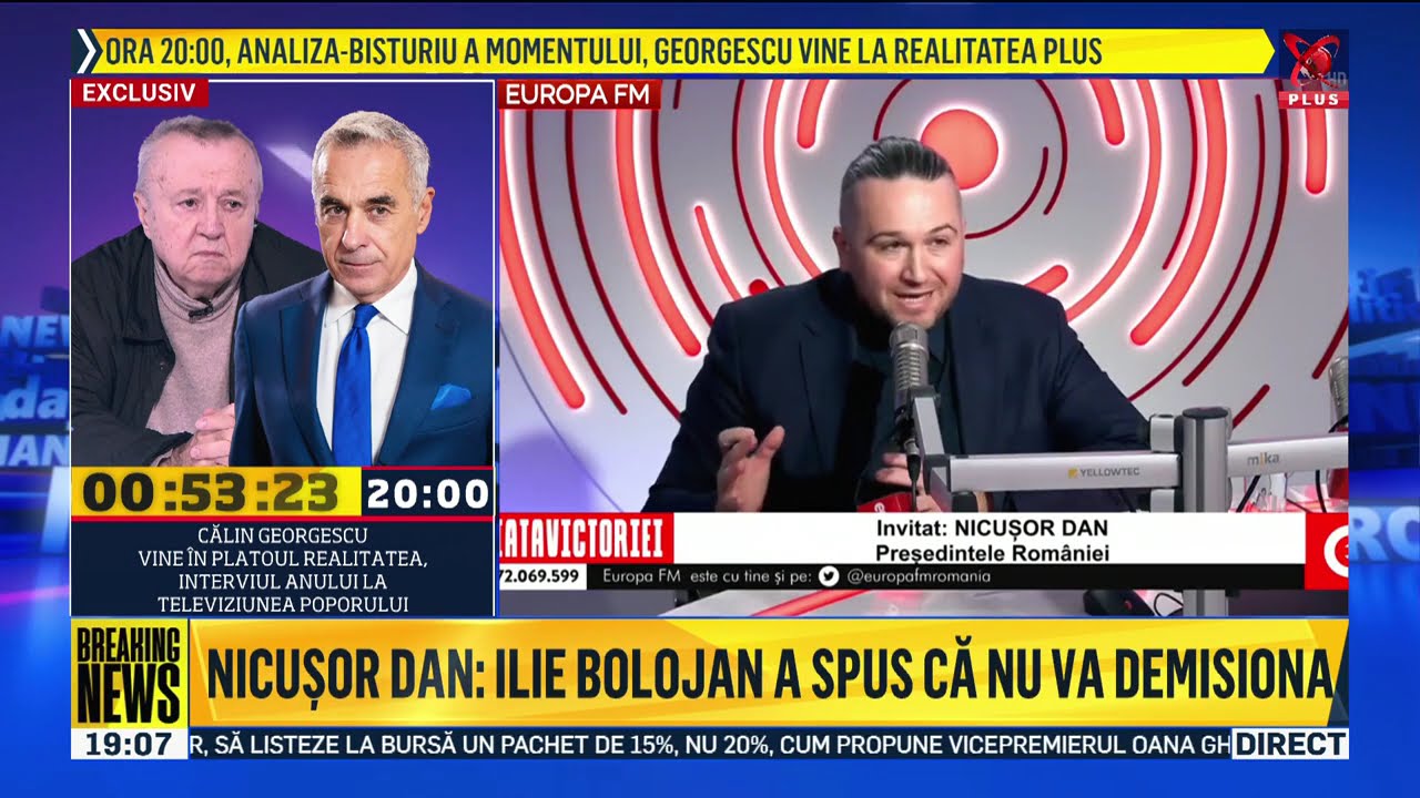 Stirile Realitatea Plus de astazi 16 Aprilie 2026 ora 19