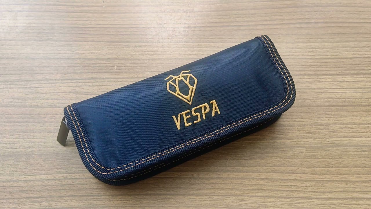 Vespa otf knife aka combat trodon D2 steel preview and assembly