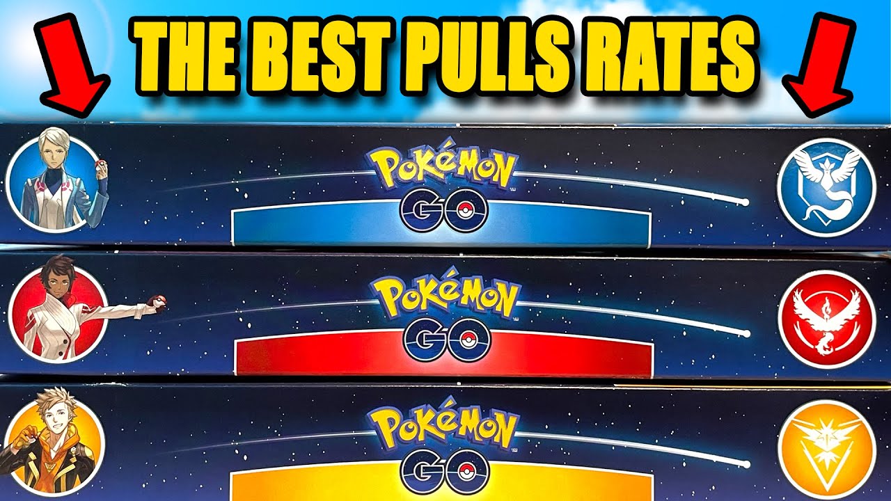 Pokemon GO collections have the best pull rates!