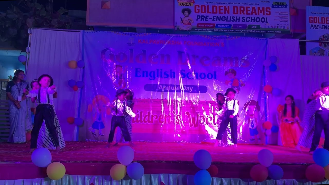 RETRO THEME KIDS DANCE || Annual Day 2026