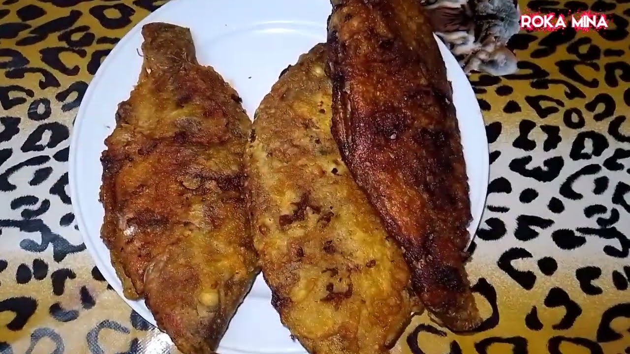 хрустящая жареная рыба