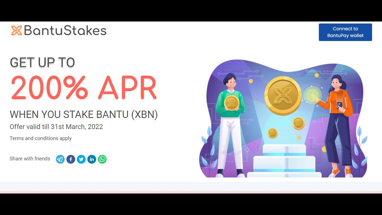 How to stake #XBN in the #Bantu #Blokchain Staking Program