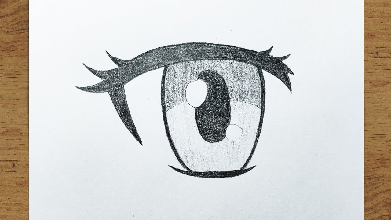 How to Draw Anime Eyes EASY (Step-by-Step for Beginners)