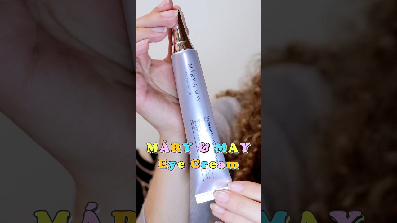 Mary & May Eye Cream - Primeras impresiones @yesstyle @marynmay #skincare #kbeauty #reseña