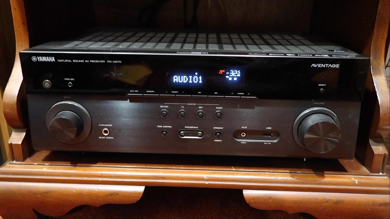 Знакомство с AV-ресивером Yamaha RX-A670