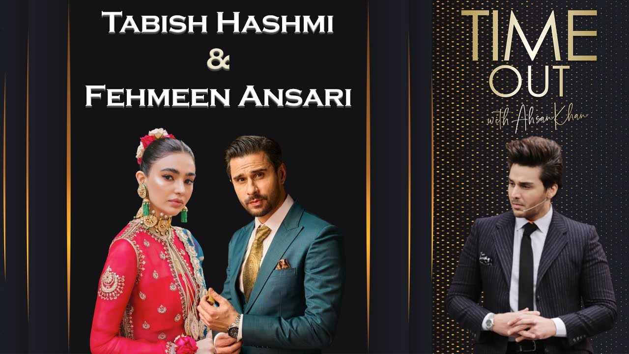 Exclusive Interview with Tabish Hashmi and Fehmeen Ansari - Time Out with Ahsan Khan | Express TV