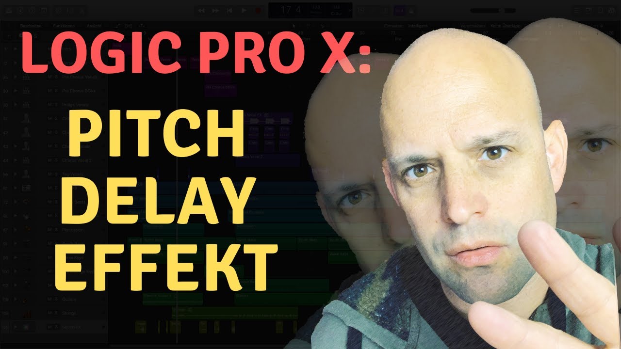 Logic Pro X Effekte - Automation || 😍 Interessanter Pitch Delay Effekt für Sound Design (deutsch)