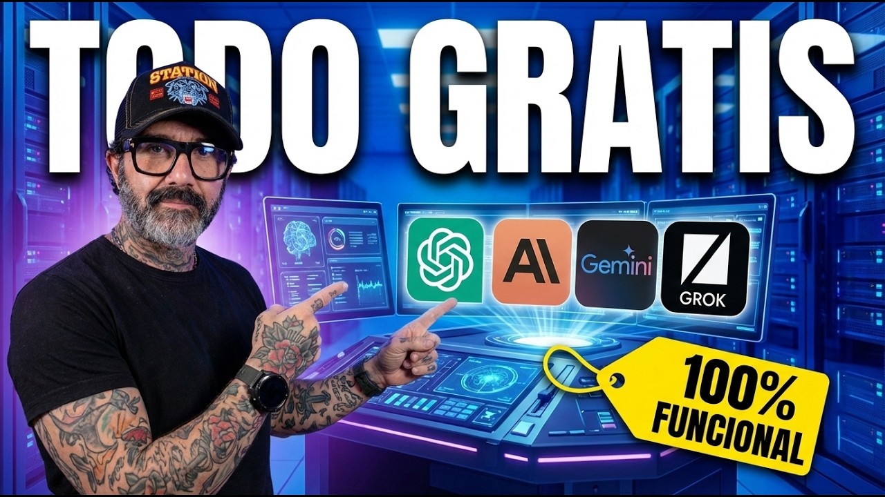 &iexcl;DESBLOQUEADO! Acceso TOTAL a las mejores IAs de Pago GRATIS (Sin Trucos)