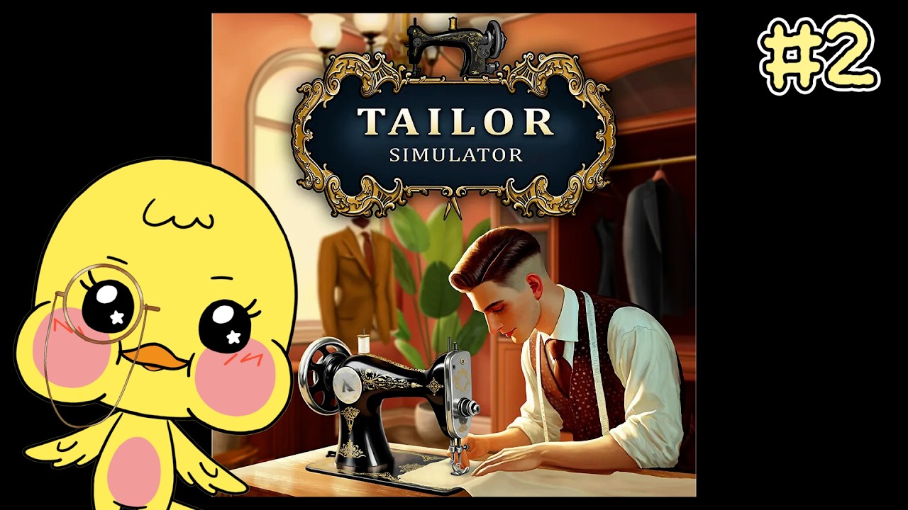 고객 만족 100% 목표🔥최고의 양장점이 될테야[테일러 시뮬레이터 (Tailor Simulator)] #2