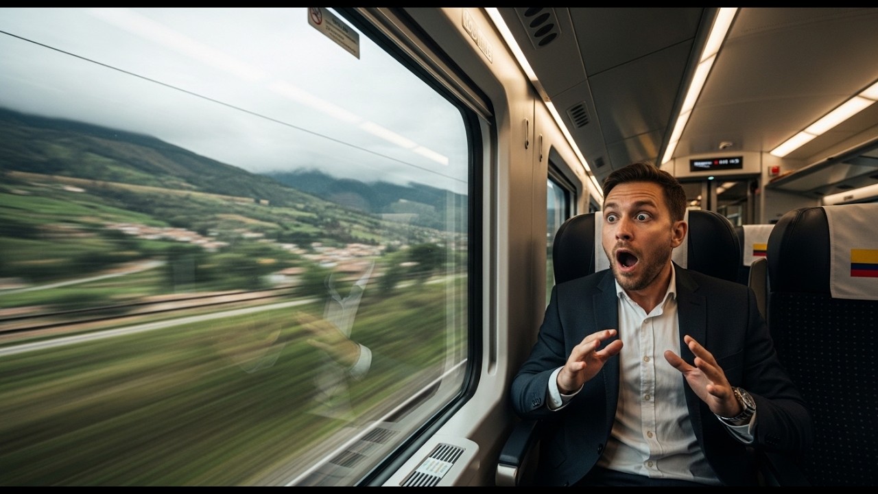 “¿Por qué no se mueve?” Británico cree que el tren rápido de Colombia está detenido