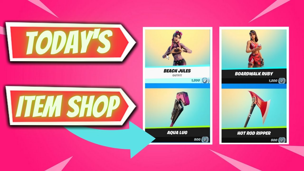 Part of the *UNDERCOVER SUMMER SET* in the Fortnite item shop today