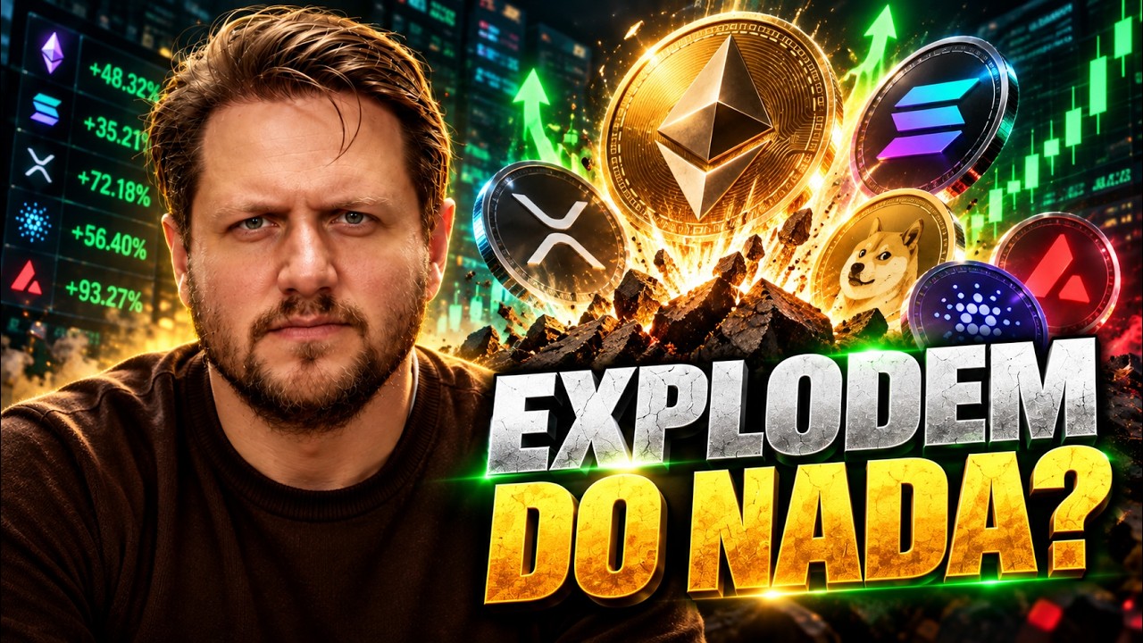 A VERDADE SOBRE AS CRIPTOMOEDAS QUE EXPLODEM DO NADA