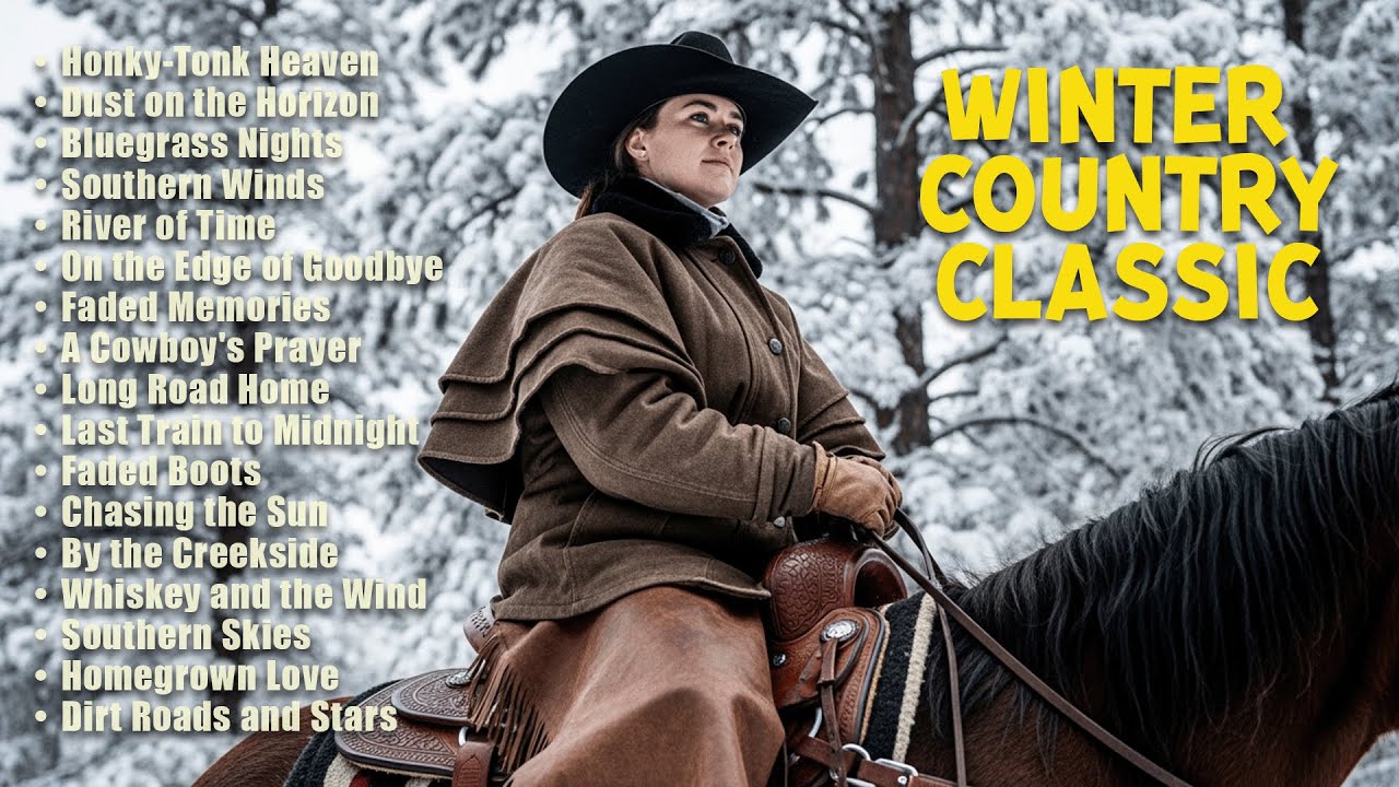 Winter Country Classics ❄️✨ Warm Country Songs for Cold Winter Nights