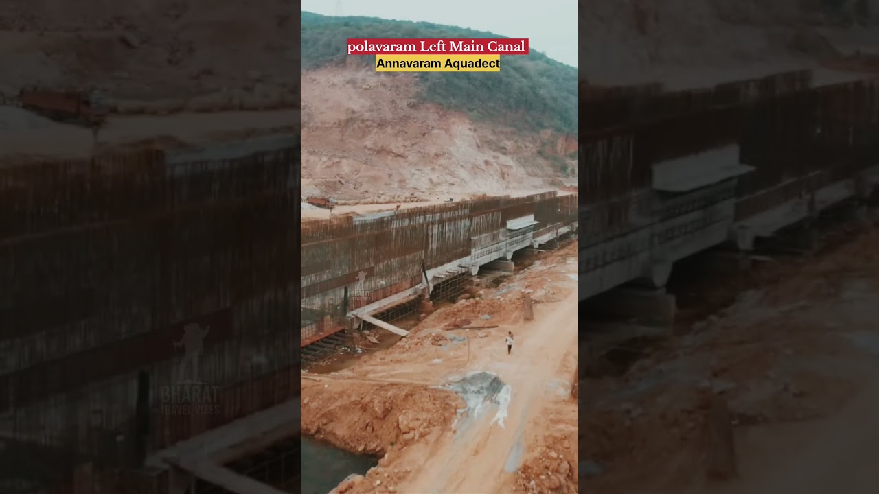 polavaram Left Main Canal works | update 2026 #shorts #polavaramproject