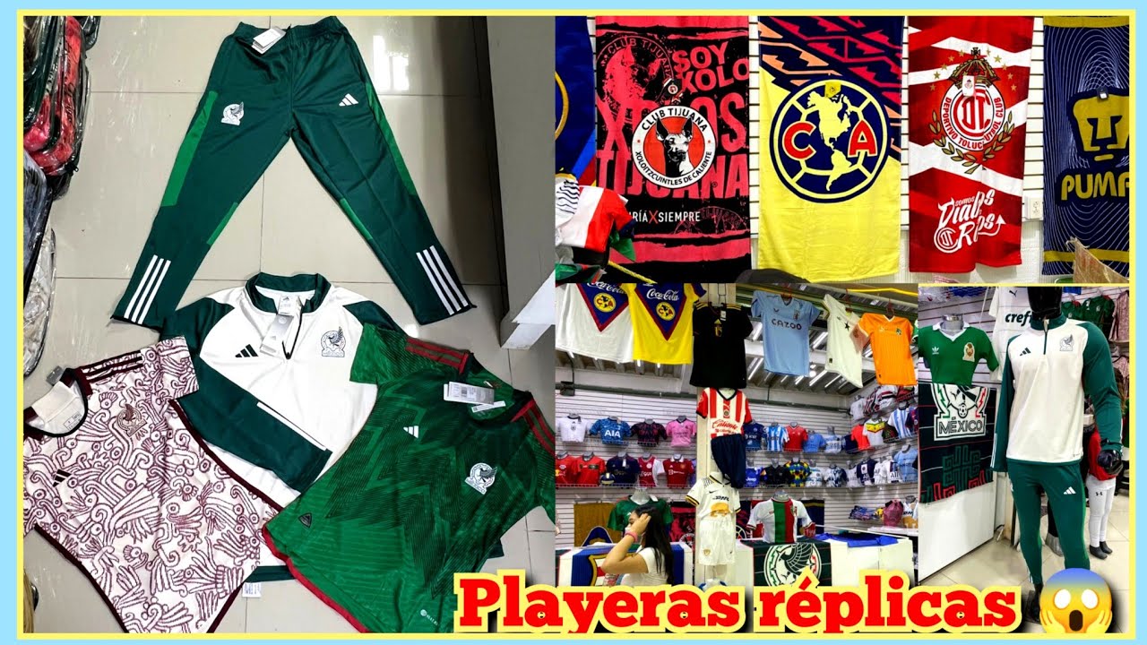 Nueva Tienda de PLAYERAS DE FUTBOL😱 PARA EL MUNDIAL 🇲🇽 + baratas que internet😏Todo el uniforme