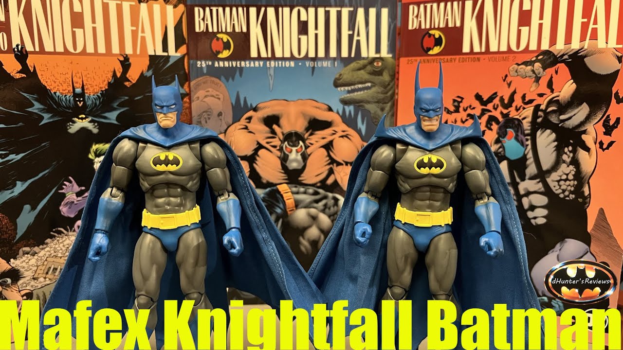 Mafex Knightfall Batman Crusader Neal Adam Kelley Jones Action Figure Review & Comparison