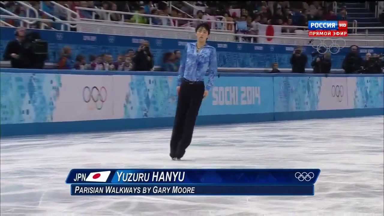 Юзуру Ханью короткая программа 2014 (Yuzuru Hanyu Sochi 2014)
