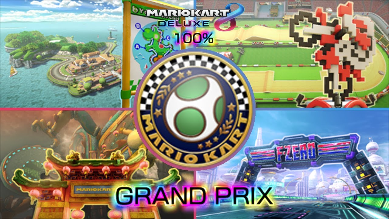 Mario Kart 8 Deluxe 100% Walkthrough – Egg Cup Grand Prix (50cc-200cc)