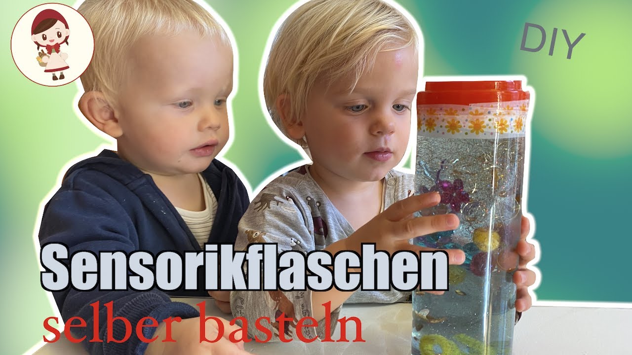 Sensorikflaschen selber basteln | Flasche der Ruhe oder einfach Schüttelflasche