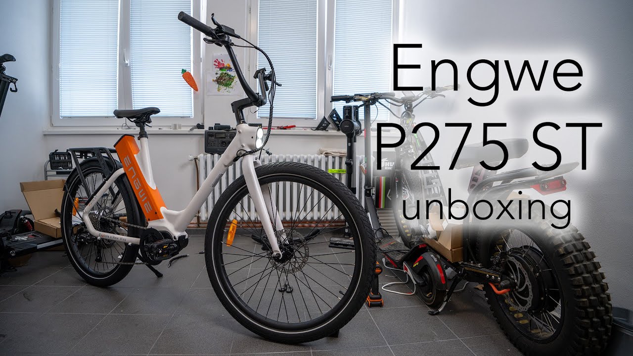 Engwe P275 ST - úplně jiná liga, než od Engwe známe 👌. Unboxing 📦