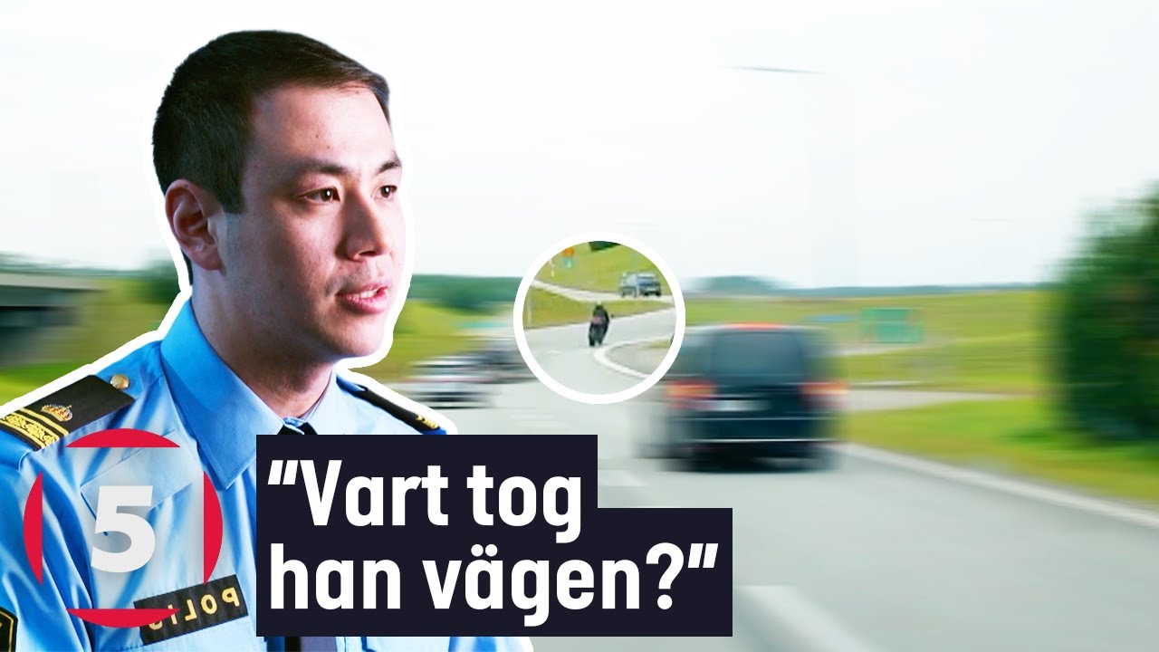 Fångat på polisens kamera | Polisen jagar en välkänd MC-förare | Kanal 5 Sverige