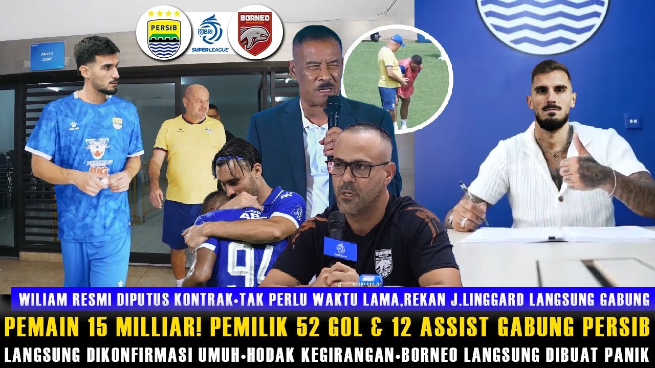 🔵BARU SAJA DIUMUMKAN! MARKO DUGANDZIC GABUNG🔥UMUH & HODAK SENANG🔥PENGGANTI SEPADAN WILIAM😱BORNEO