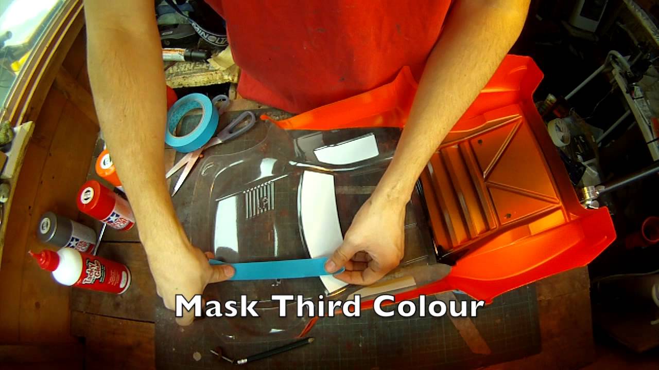 Traxxas Slash Paintjob Time Lapse
