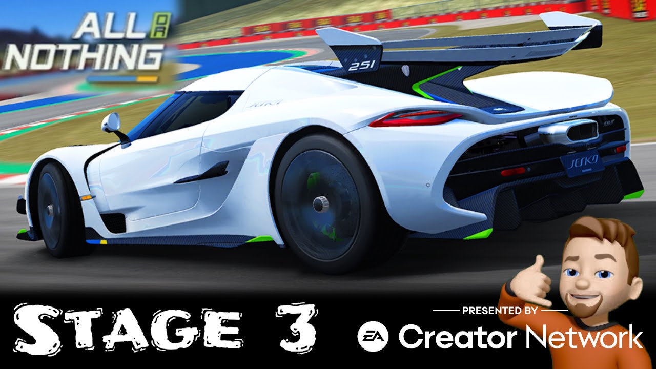 Всё или ничего - Koenigsegg Jesko - Этап 3