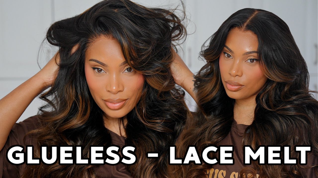 🔥   BEGINNER FRIENDLY GLUELESS LACE MELT WIG INSTALL |  BEAUTY FOREVER HAIR