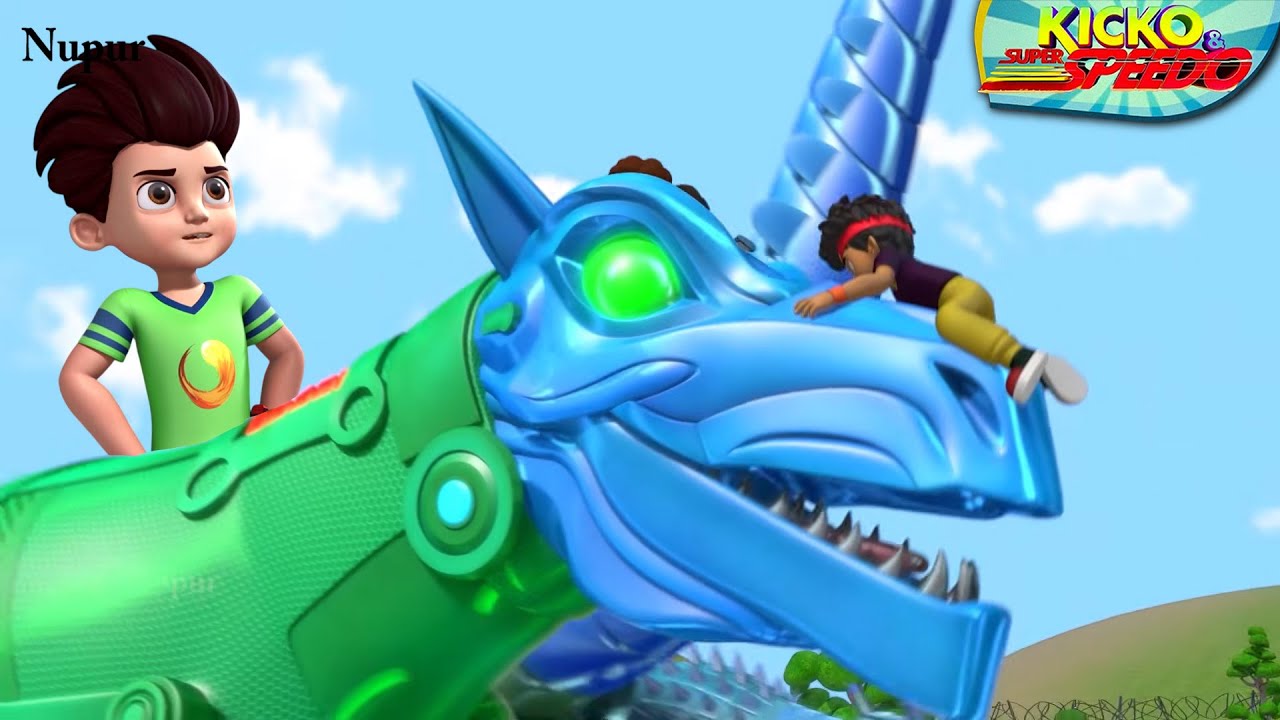 Suncity Dinosaur Park में डायनासौर हुआ बेकाबू | Kicko And Super Speedo | Kids Cartoon |Moral Stories