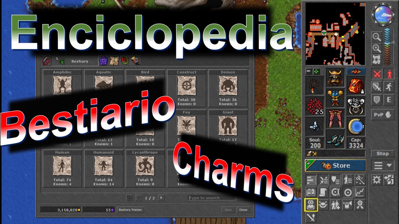 Guía de la enciclopedia de Tibia / Bestiario / Charms