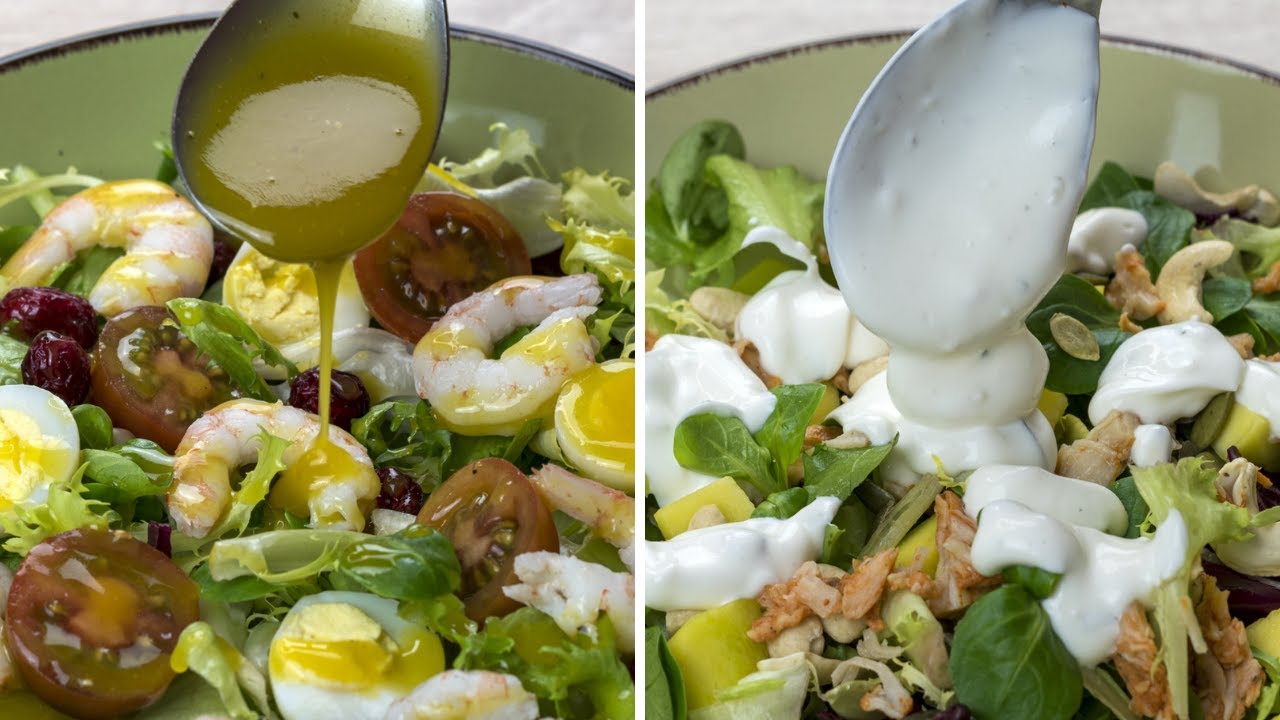 2 SALSAS para ENSALADAS