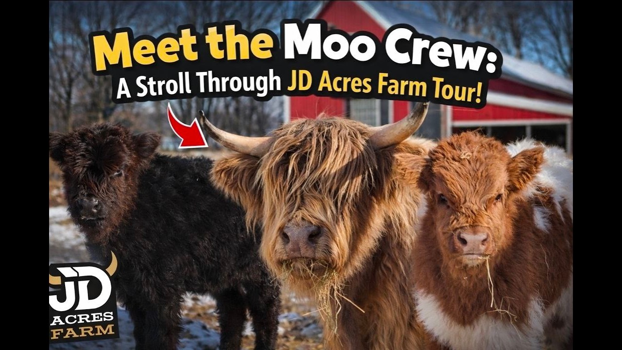 Meet the Moo Crew! |A Stroll Through JD Acres Farm