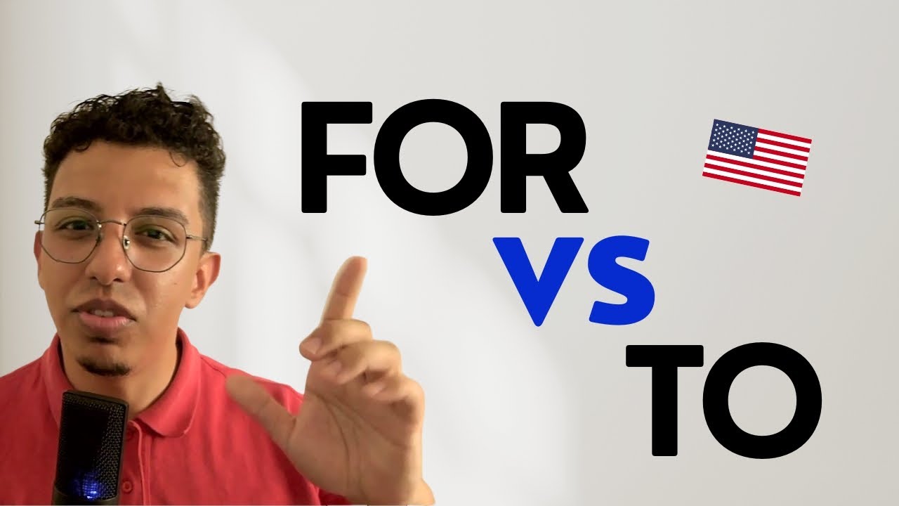 Pra você Nunca Mais confundir: FOR e TO do Inglês