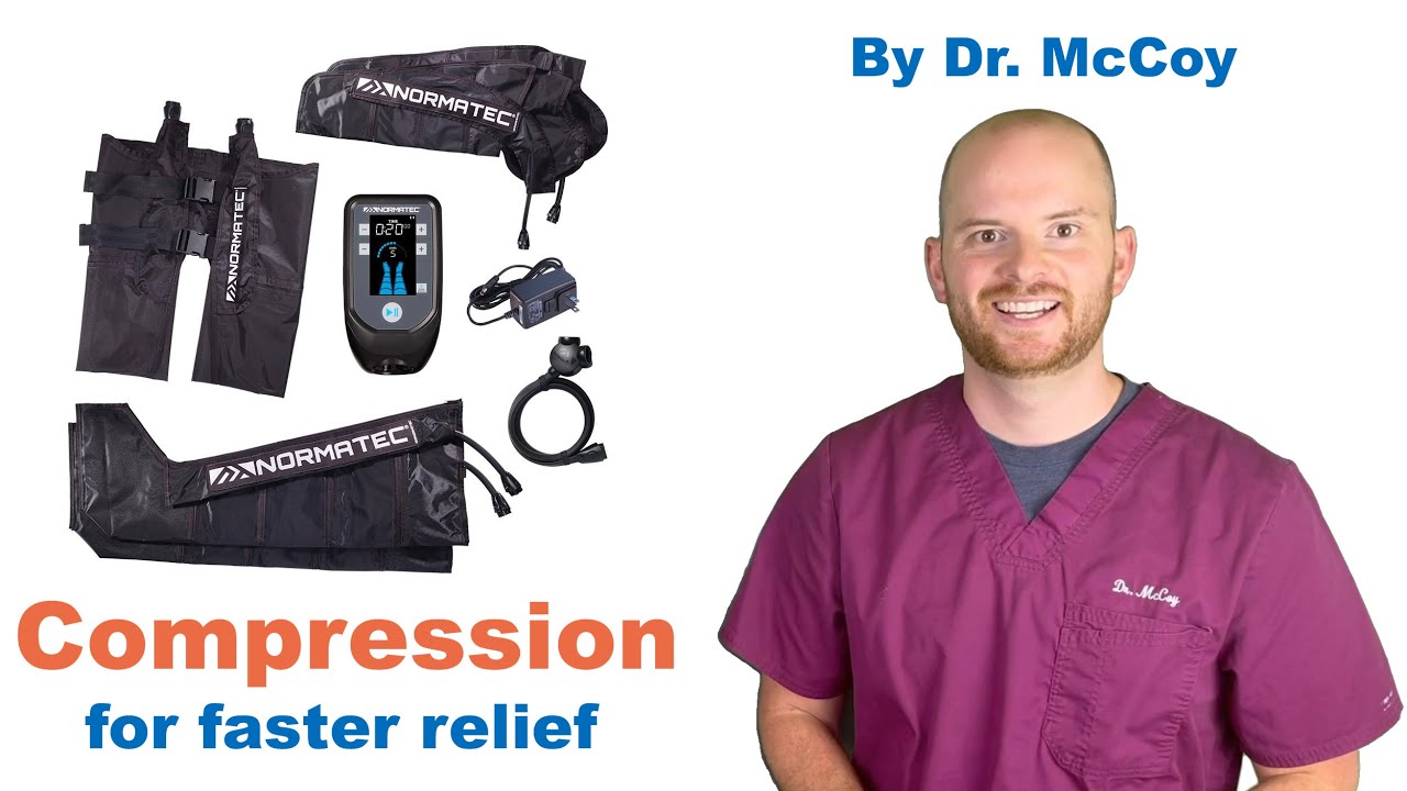 Our compression treatment for edema, post game pain, swelling and cramps for legs, feet, & shoulders