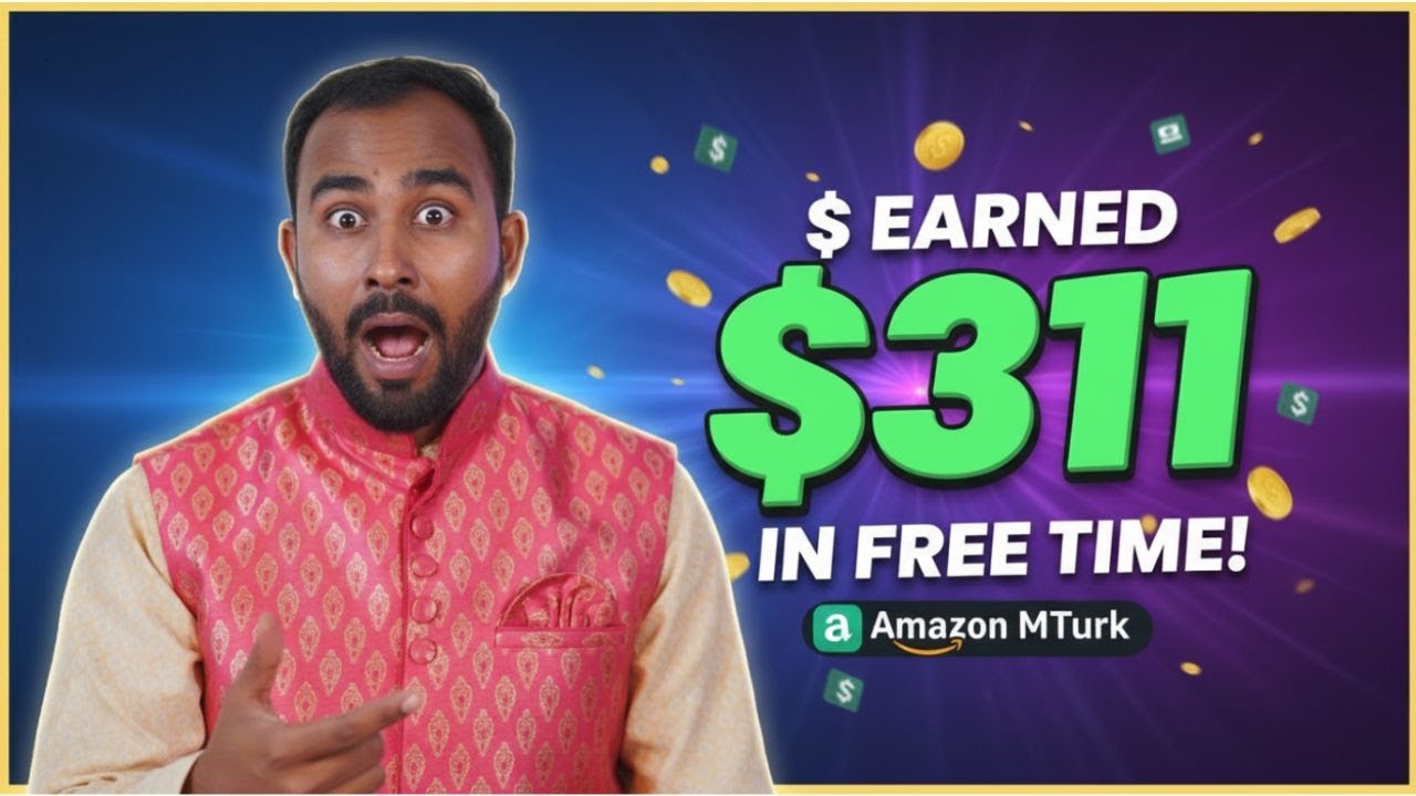 I Earned from Amazon MTurk in My Free Time!