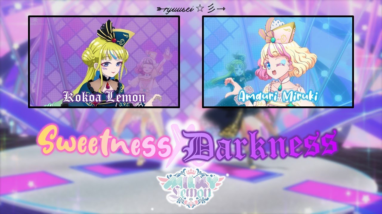 Sweetness×Darkness｜Milky Lemon｜FULL+LYRICS [ROM/KAN/ENG]｜Waccha Primagi!
