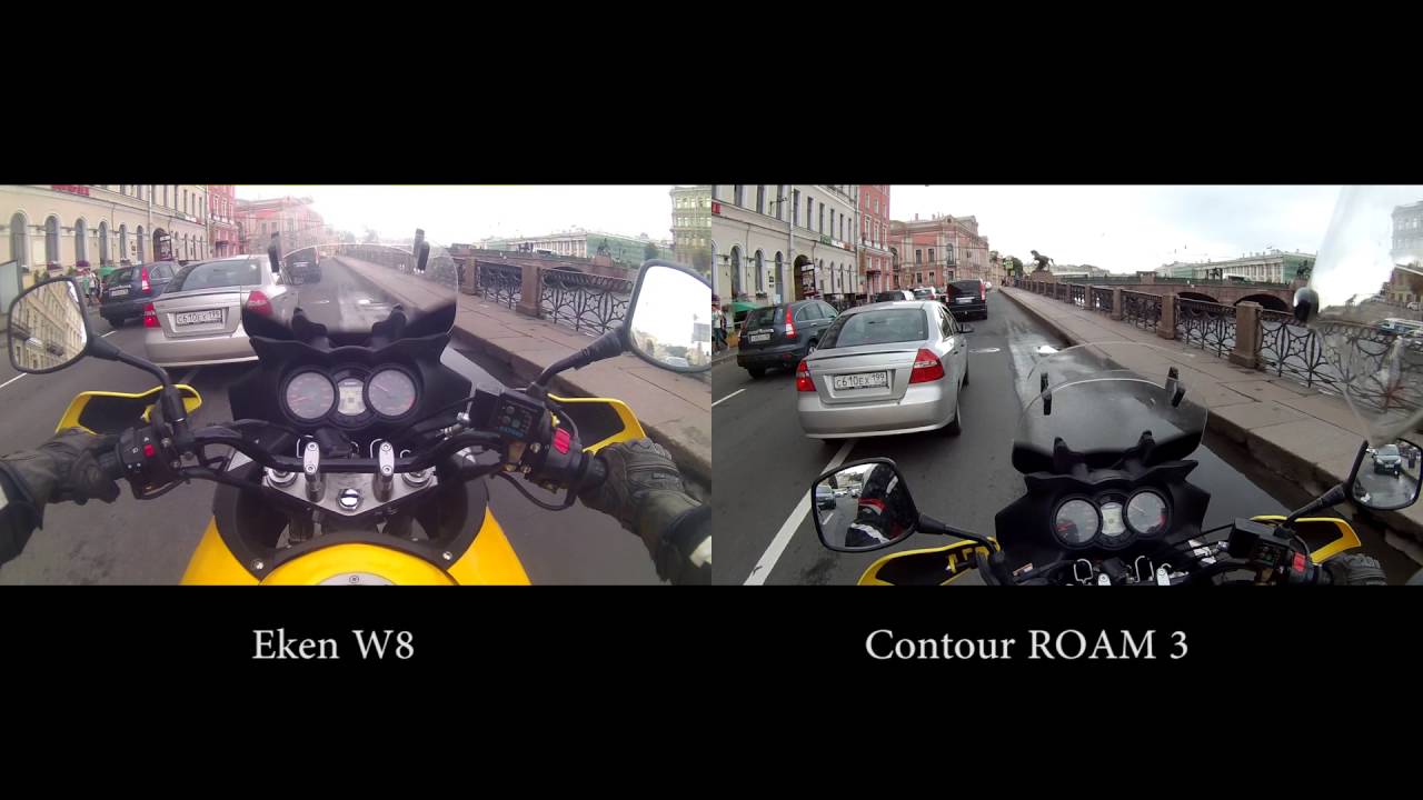 Contour ROAM 3 vs Eken W8