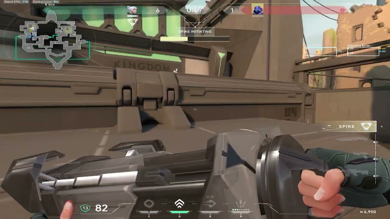 1v3 Clutch on Bind with Notes (VALORANT)