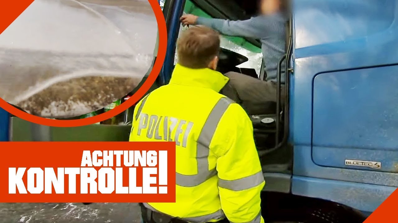 2m große Eisplatten fliegen vom LKW auf der Autobahn! Wie hoch ist die Strafe? | Achtung Kontrolle