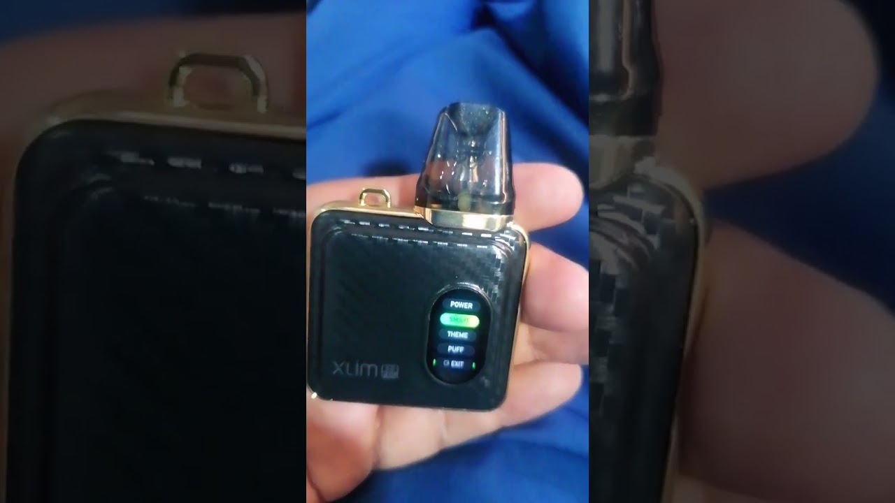 oxva xlim sq pro display settings 