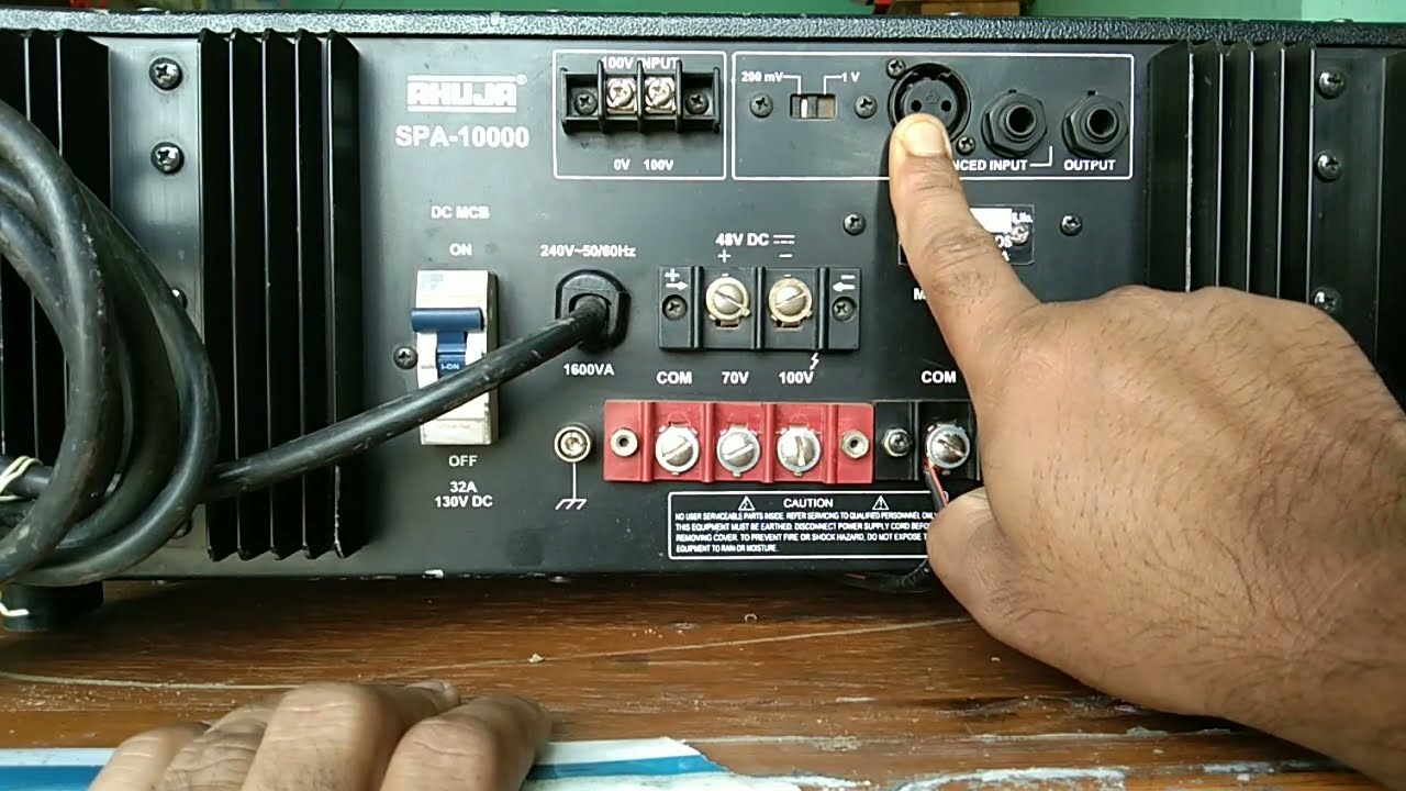 AHUJA SPA10000 amplifier price internal parts review specifications sound test