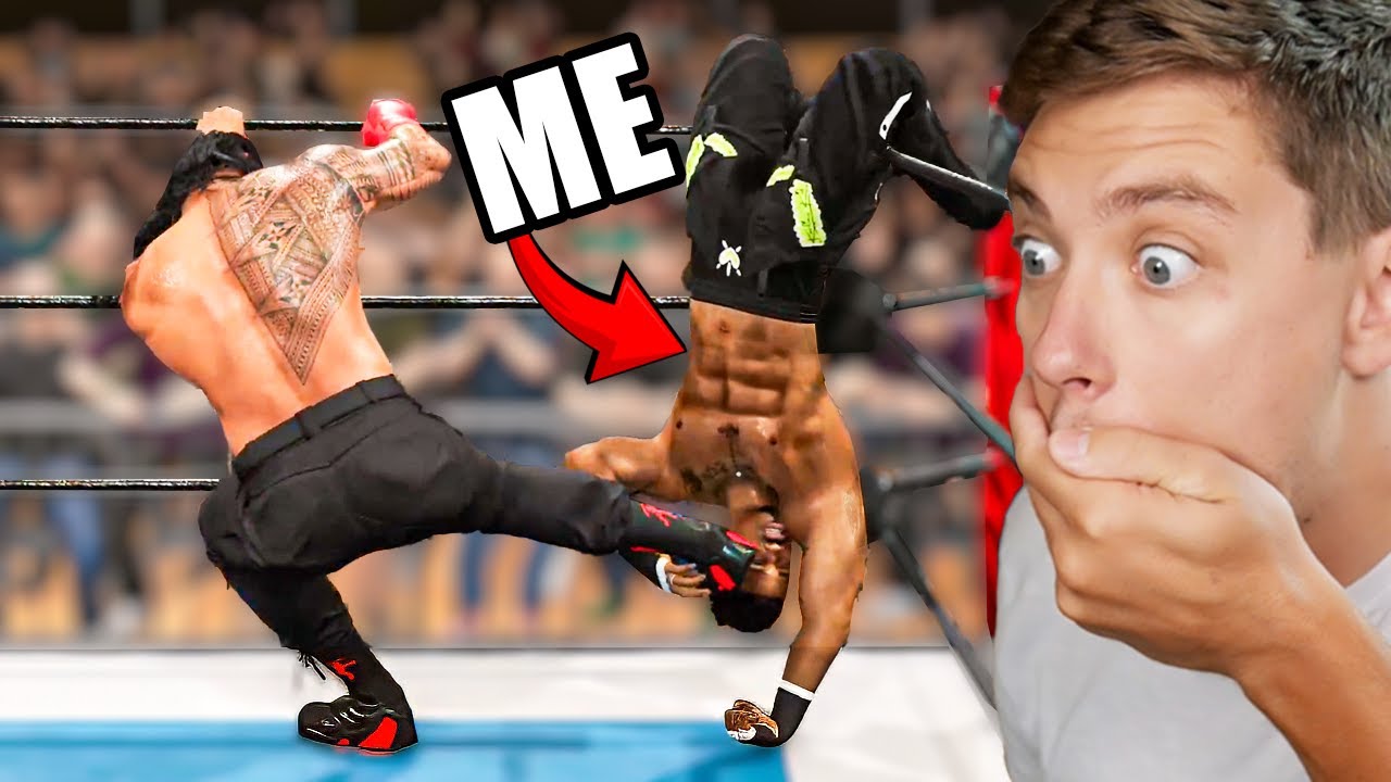 INSANE WWE Fails Hilarious (Playing WWE)
