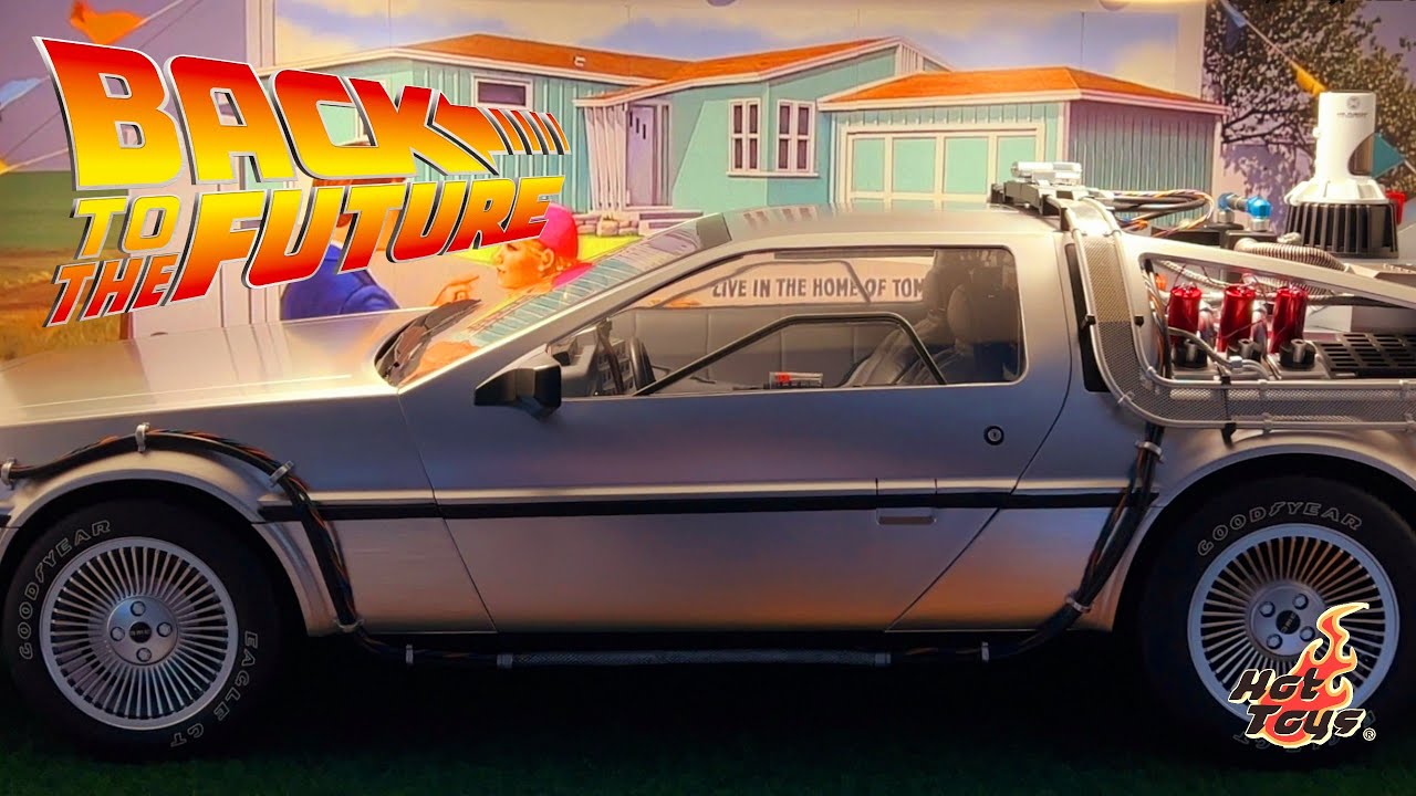 Hot Toys - DeLorean Zeitmaschine - MMS636 - Zurück in die Zukunft 2