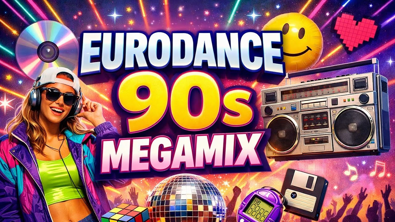 90s EURODANCE MEGAMIX 🚀 Best 90s Dance Hits | Non-Stop Party Nostalgia | Outta Control, Dj Company..